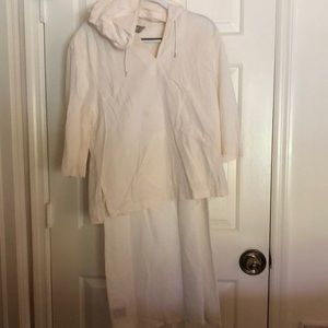 Linen Blend dress set